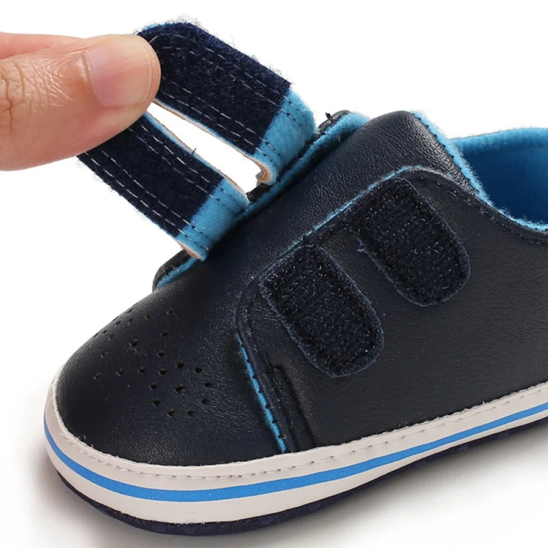 

Autumn Baby Boys Shoes Anti-Slip Toddler Shoes Sneakers Toddler Soft Soled PU First Walkers