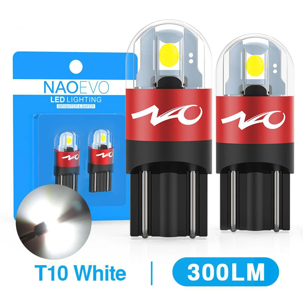 

NAO T10 W5W W16W LED 2000Lm 6W T15 921 T16 Задний фонарь 5W5 WY5W 912 912 Белый Автоматический фонарь заднего хода Аксессуары