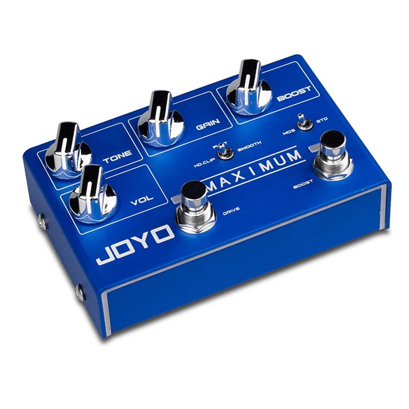 JOYO R-05 MAXIMUM Overdrive Guitar Effect Pedal Wild Overdrive Long Sustain Distortion Effect Mini Pedal Guitar Bass Parts enlarge