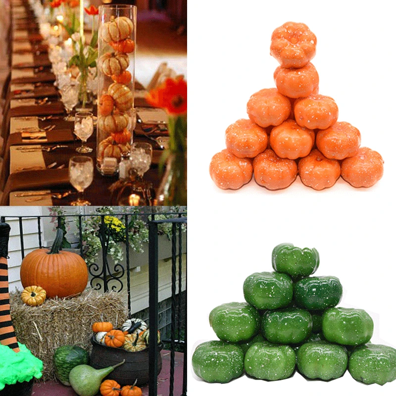 Искусственные мини-овощи из пеноматериала для украшения свадьбы дня рождения