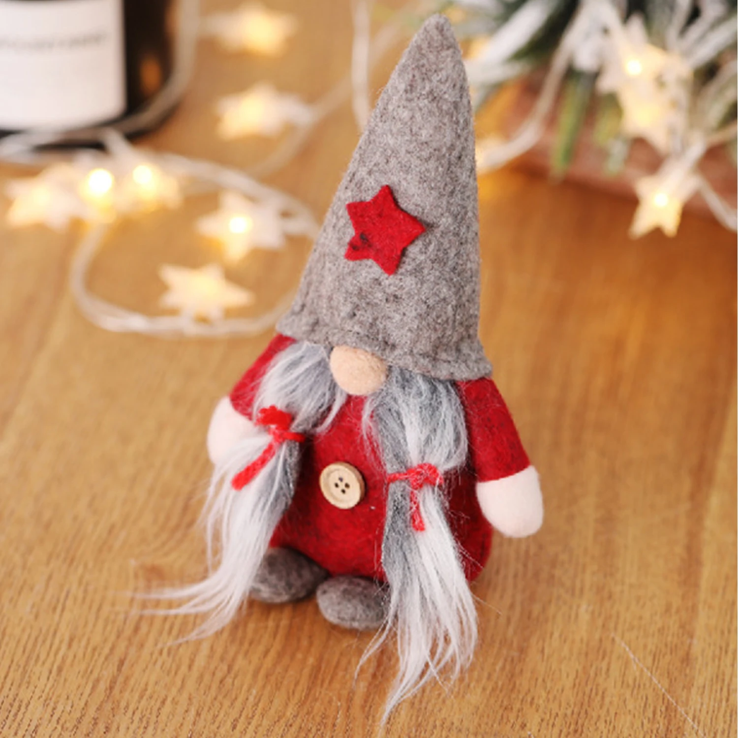 Рождественские украшения безликая кукла старика Рождественское украшение