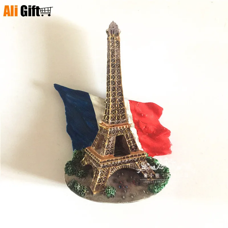 3D магниты для холодильника Франция Мадрид церковь мир туризм дорожный сувенир