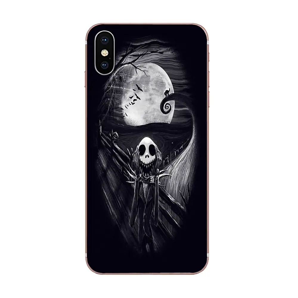 Прохладный черный Джек Скеллингтон для Huawei Honor 4C 5A 5C 5X6 6A 6X7 7A 7C 7X8 8C 8S 9 10 10i 20 20i Lite рro