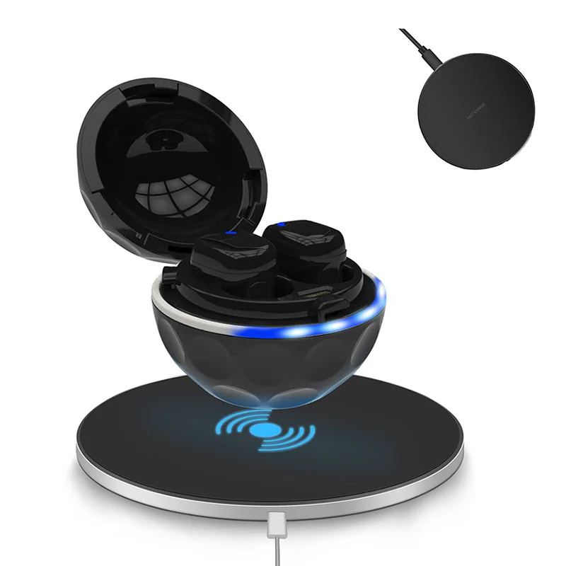 T3 беспроводные Bluetooth наушники водонепроницаемые IPX7 Беспроводная зарядка Bluetooth5.0