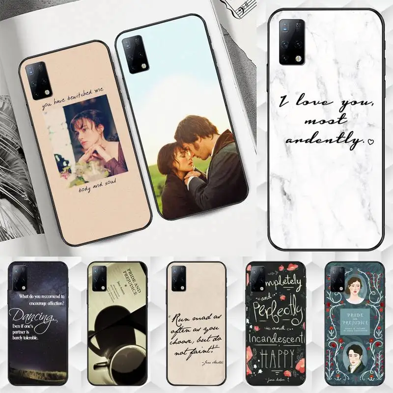 

Pride And Prejudice Jane Austen Phone Case For Xiaomi 9t pro lite 10 MIX 2S 3 note10lite 8 cc9 pro nax fundas cover