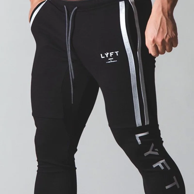 Спортивный шланг для бега Hosen Männer Sport Jogger фитнеса Neue Mode gedrackt Muscle Men Fitness Training