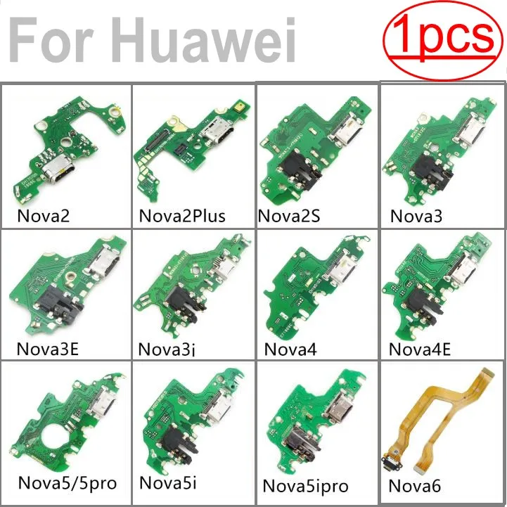 Зарядное устройство Micro USB 1 шт. гибкий запасной зарядный порт для HUAWEI P40 P20 Nova 3 3E 3i 4