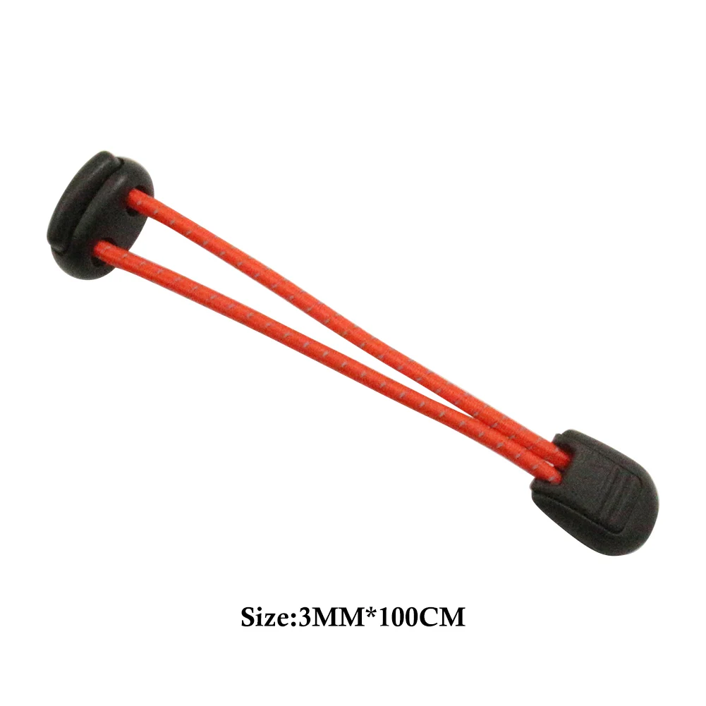 Эластичный без галстука шнурки Спортивная Runner Легко открывающаяся