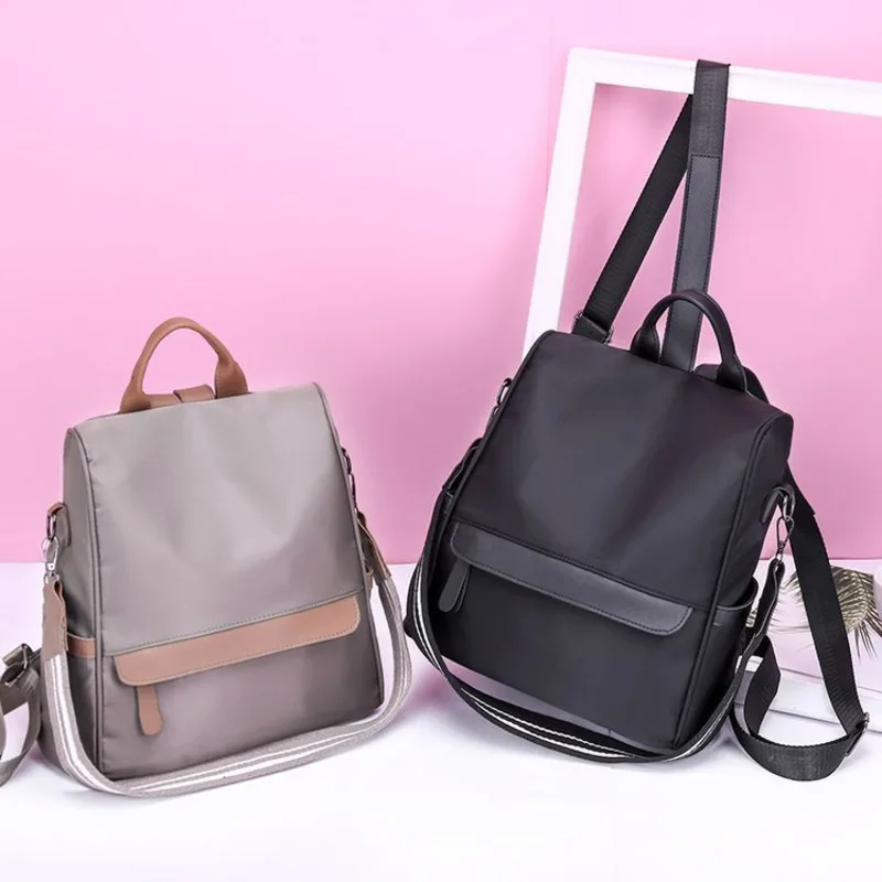 

Women Travel Backpack Women's Anti Theft Bag Waterproof School Bags For Teenage Girls Female Vintage Bagpack Casual Backpacks