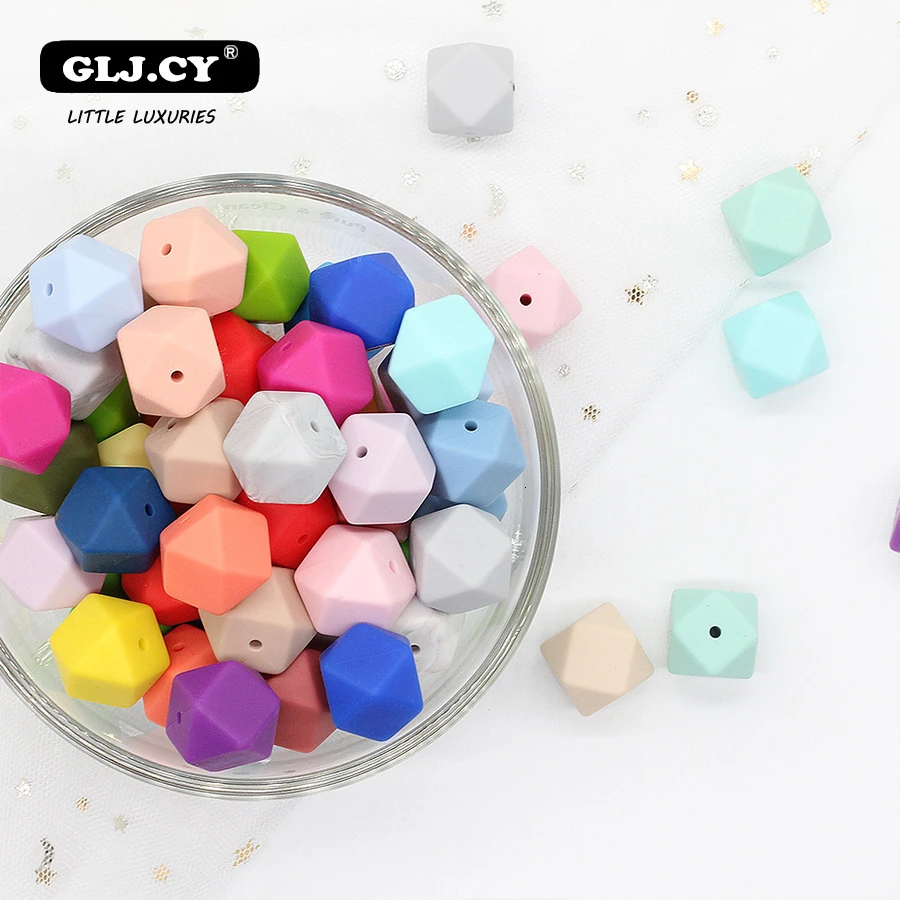 Детские шестигранные Восьмиугольные бусины 17 мм 10 шт. | Мать и ребенок