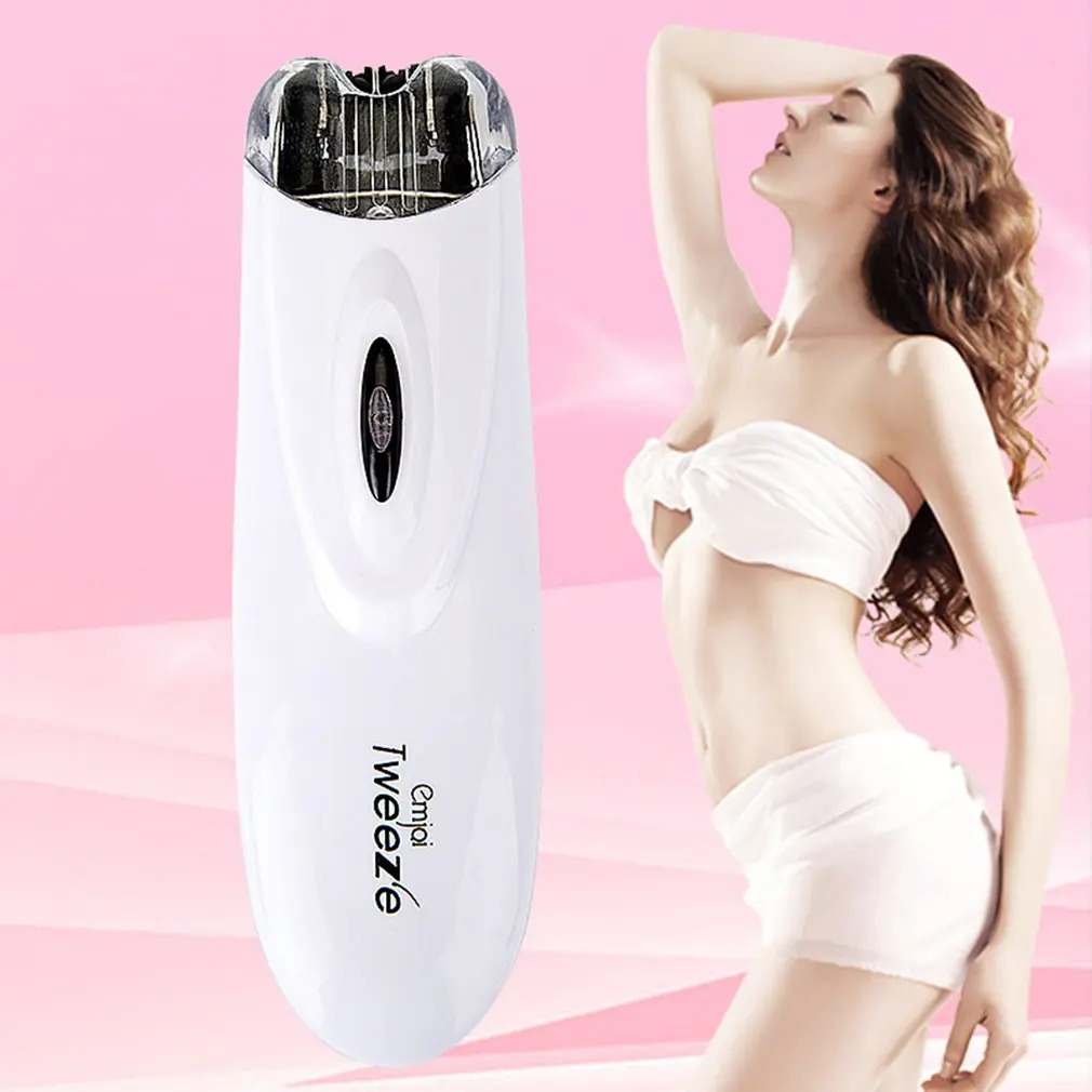 

Portable Electric Pull Tweeze Device Women Hair Removal Epilator ABS Facial Trimmer Depilation For Female Beauty