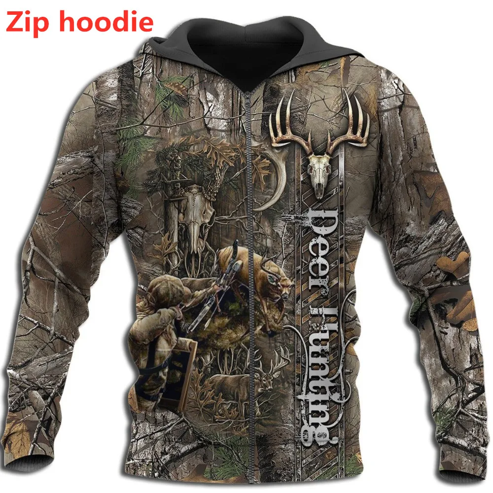 

Deer Hunting Printed Full 3D Jacket Men's Anime Hoodies Men/Women Harajuku Unisex Sweatshirt Country Boys Streetwear Outfits A-1
