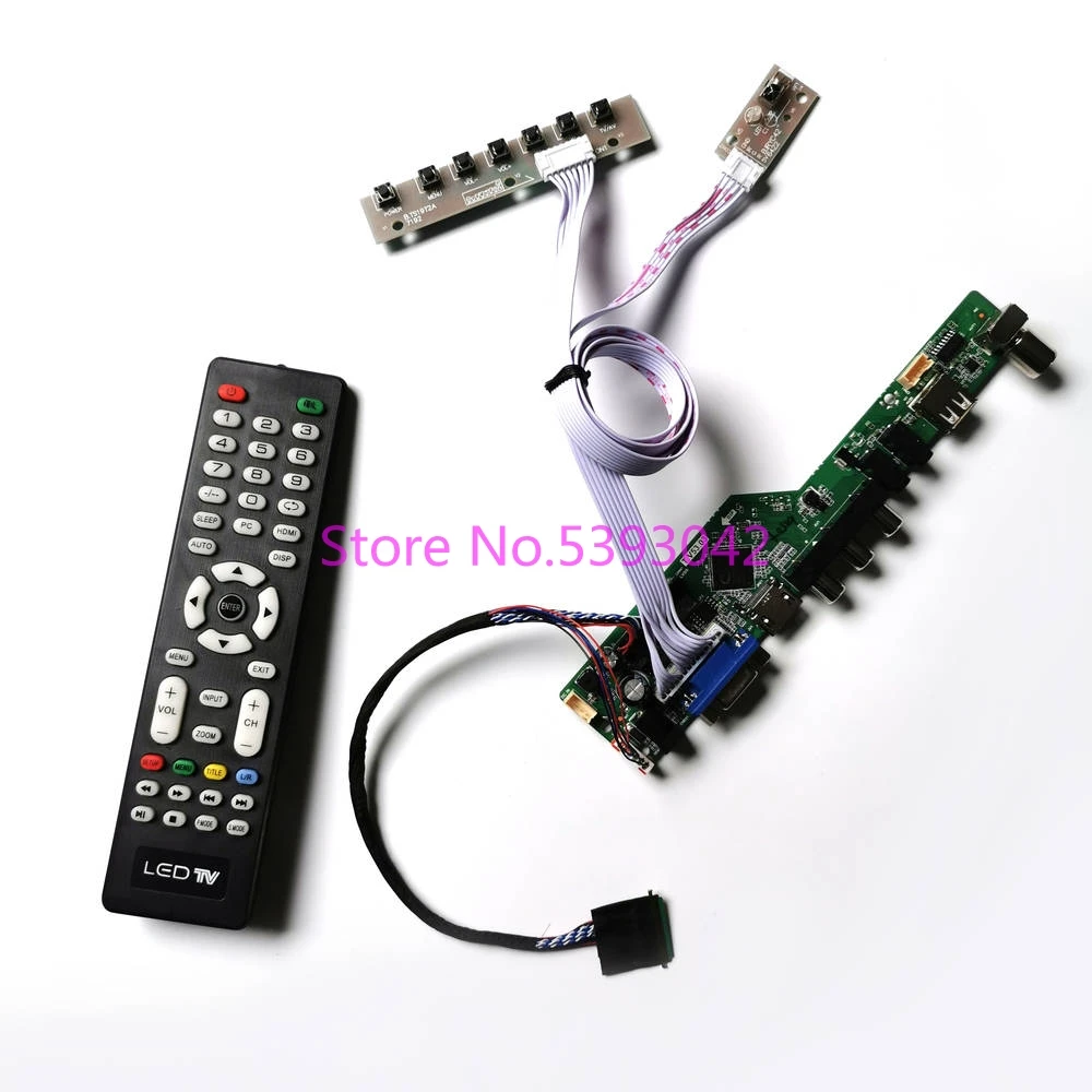 Комплект для LP173WD1 (TL)(C1)/(TL)(C2)/(TL)(C3)/(TL)(C4) LVDS ЖК панель 40Pin 1600*900 VGA USB AV аналоговая ТВ