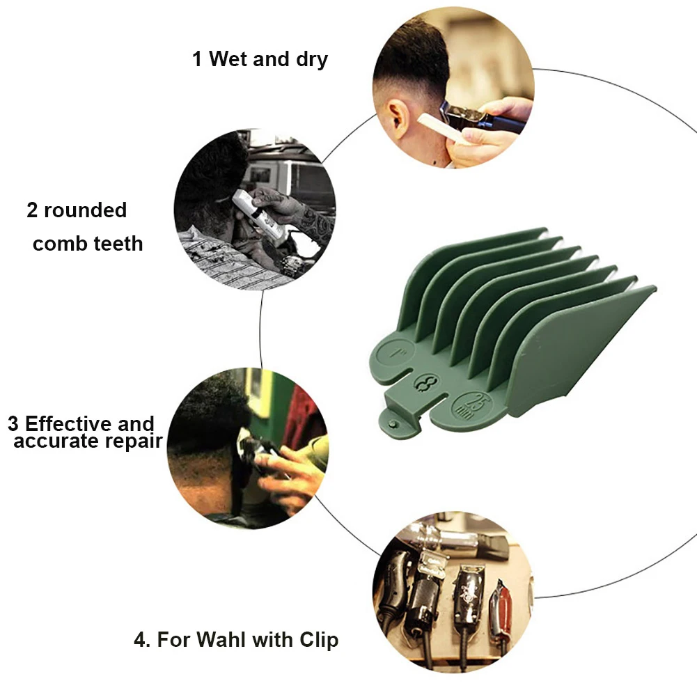 8 шт 3 25 мм машинка для стрижки волос Li mit расчески Размеры руководство насадки