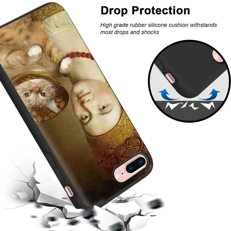 Чехлы для Xiaomi mi Mix 2s max 3 note 10 note10 A3 A1 A2 5X 6X lite pro Pocophone F1 cc9 Мягкий силиконовый чехол cat