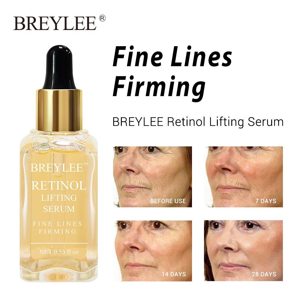 

BREYLEE 2pcs Lifting Serum Face Facial Collagen Firming Essence Skin Care Whitening Anti-aging Anti Wrinkle Moisturizing Essence