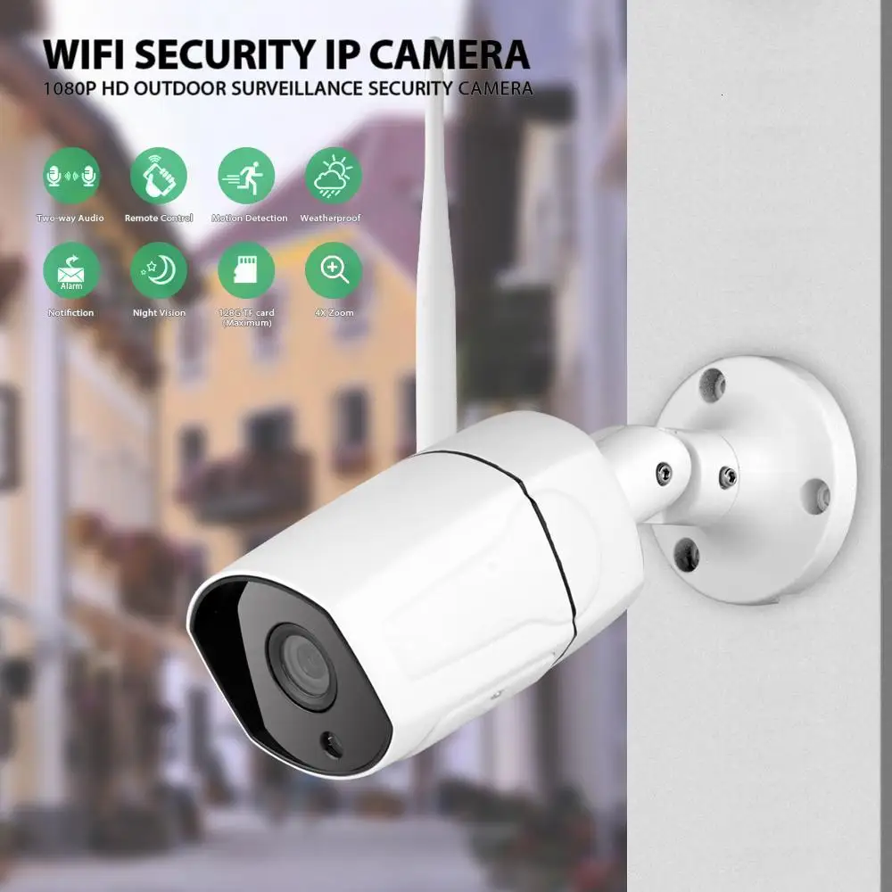 WANSCAM 4X Zoom 2.0MP IP камера 1080P наружная Водонепроницаемая инфракрасная ночного