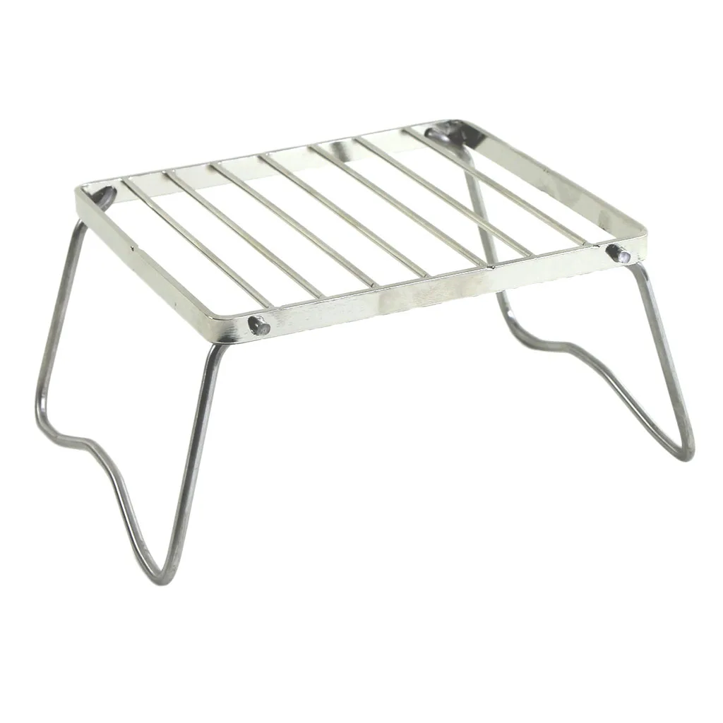Складная подставка для горелки из нержавеющей стали|Уличные плиты| |