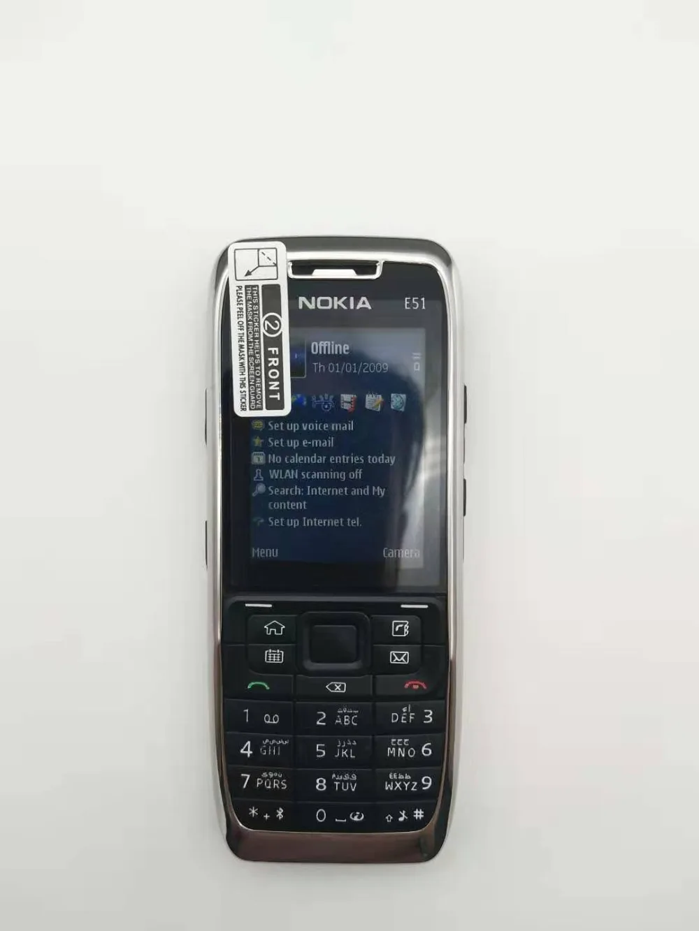 E51 Nokia E51 Мобильные телефоны Bluetooth JAVA wifi разблокировка сотовый телефон Восстановленный