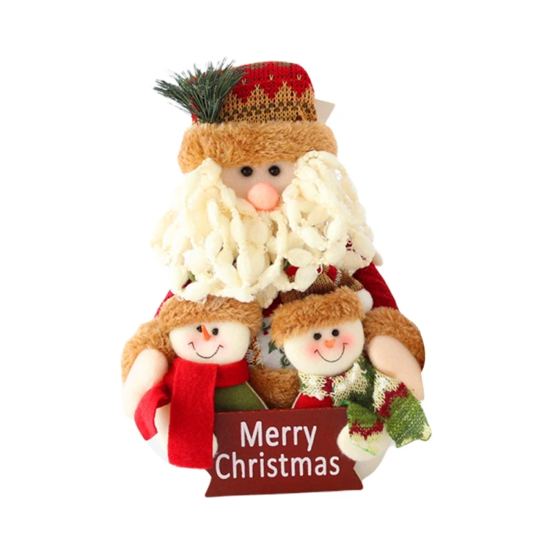 

Christmas Decoration Family Portrait Elderly Snowman Series Xmas Doll Decor Beautiful Design Lovely Style Home Decor Dropship