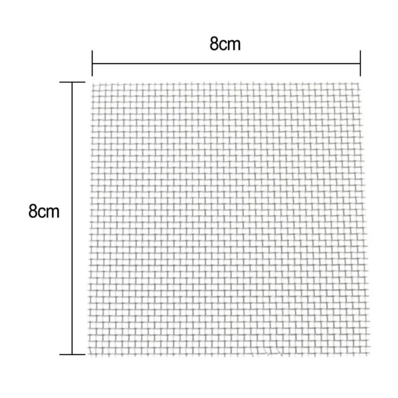 5 PCs Aquarium Fish Tank Stainless Steel Wire Mesh Pad Plants Moss Net Decor 8x8 cm New Top quality | Дом и сад