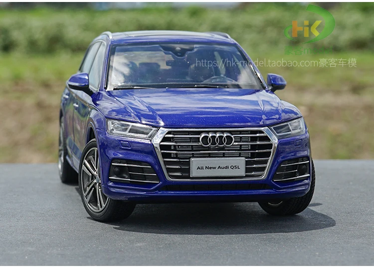 

Модель автомобиля из металлического сплава 1/18, модель автомобиля FAW-Volkswagen Audi Q5L, коллекция для взрослых, детские подарки, семейный дисплей