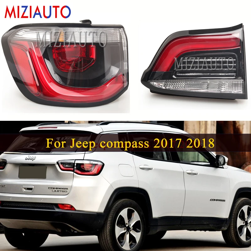 Задсветильник для Jeep Compass 2017 2018 задний стоп-сигнал сигнал поворота автомобильные
