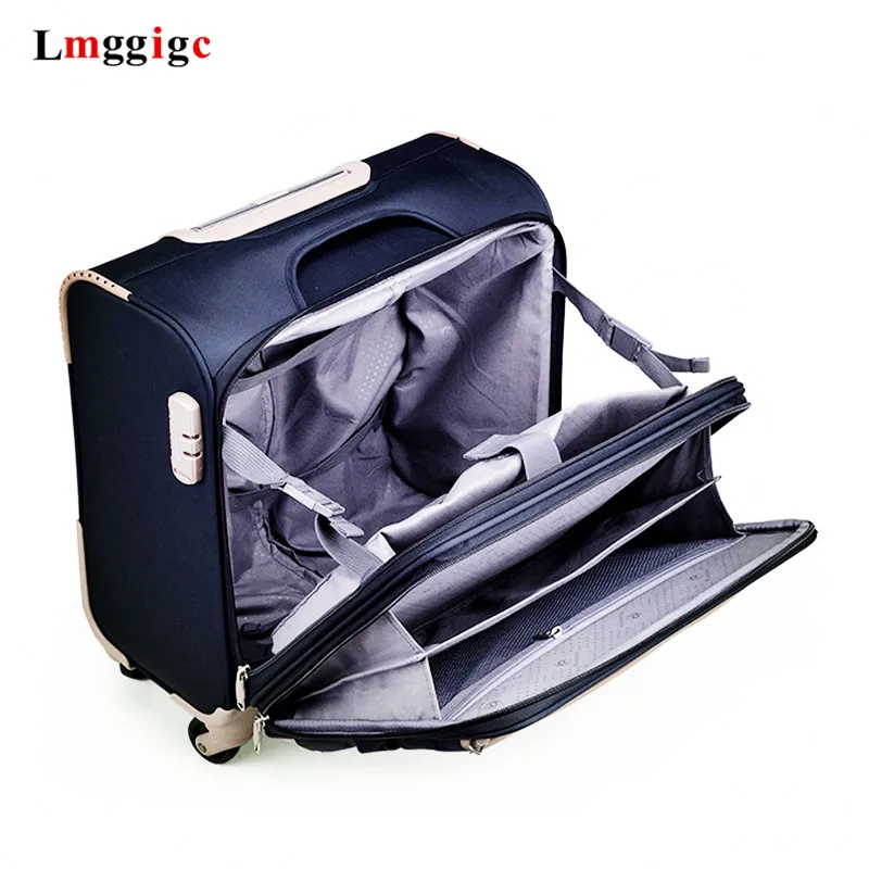 Многослойный дорожный чемоданчик 18 дюймов багажная сумка для ноутбука из