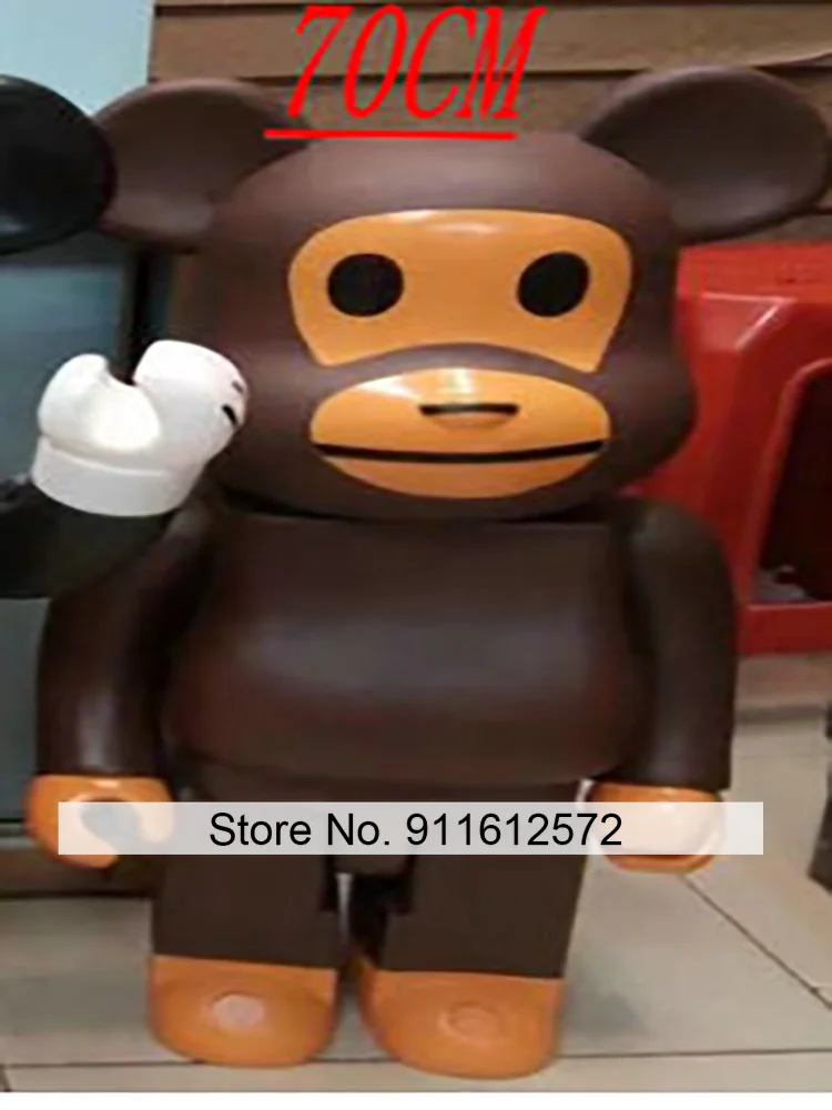 

Bearbricklys 70cm 1000% Bear&bricklys Toy Blocks Bear Toy Action Toy Figures Garage Kits Dolls Kids Toys