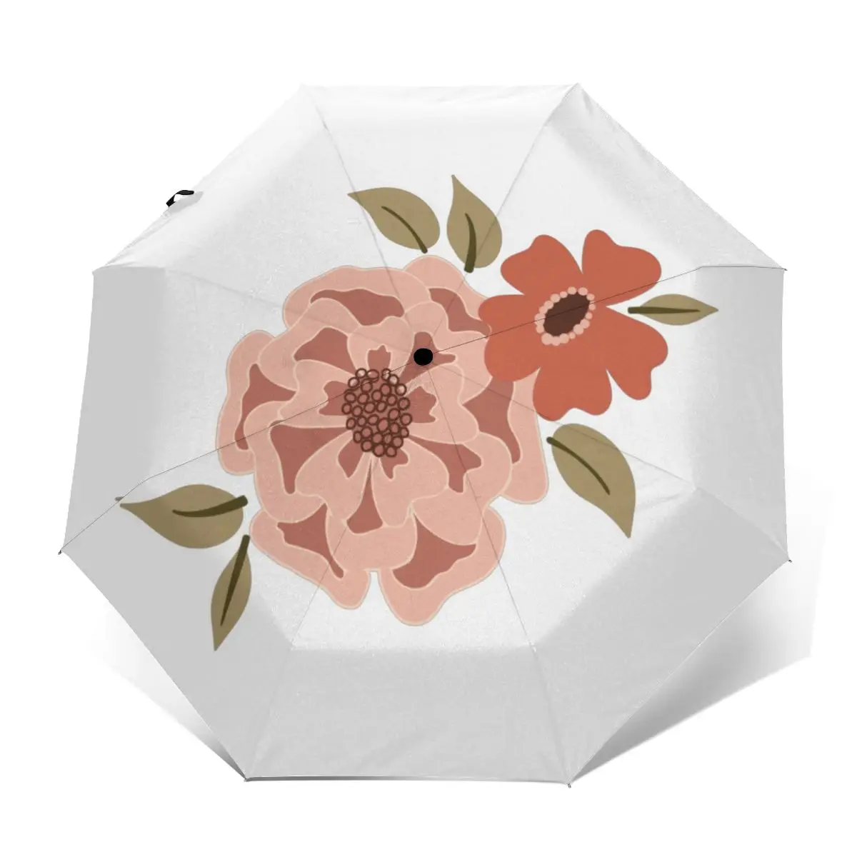

Персиковый Зонт Автоматический защитный Зонт Уникальный домашний компактный зонт с принтом