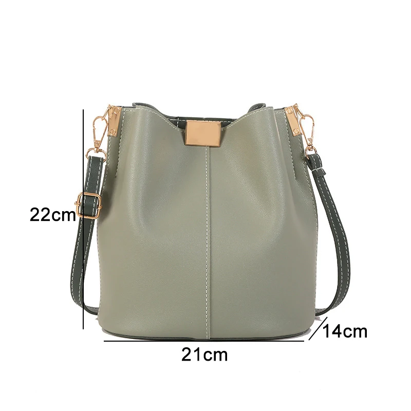 Youda Большая вместительная Женская модная простая сумка через плечо ретро