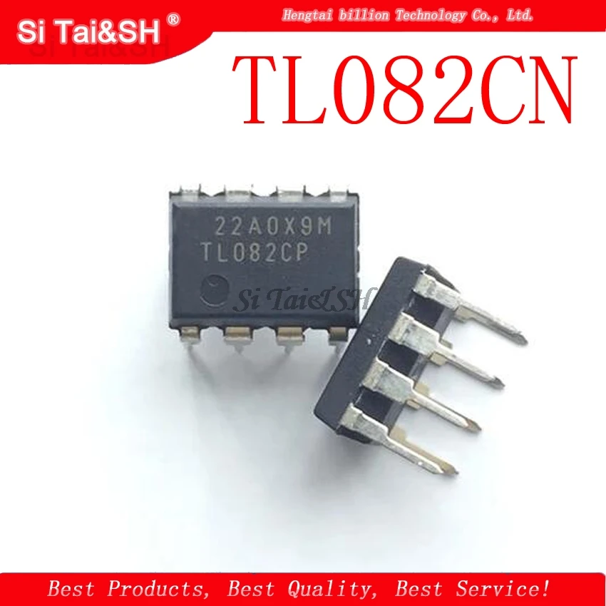 10 шт. TL082CN DIP8 TL082 DIP TL082CP новый оригинальный |