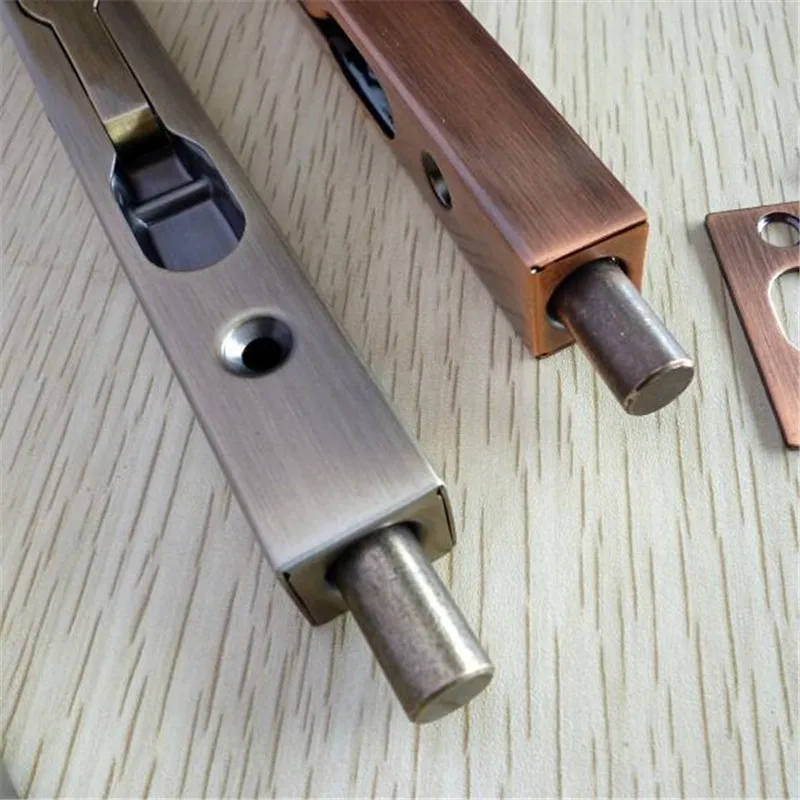 Бронзовая защелка для домашних ворот дверей защитная Скользящий замок