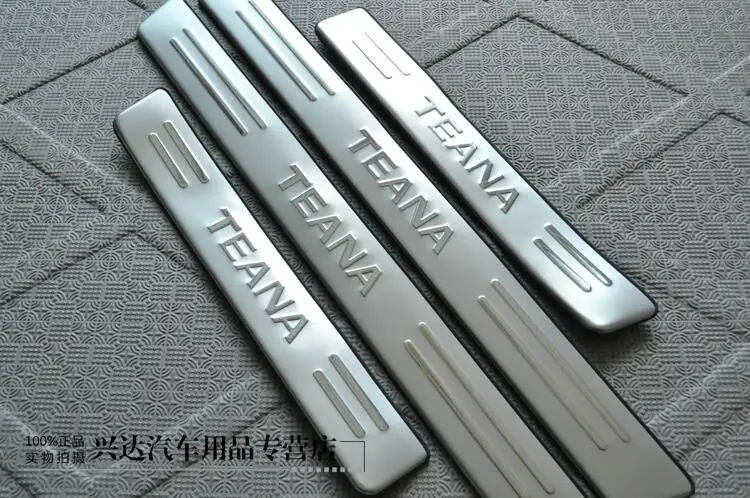 Высококачественная накладка из нержавеющей стали/Защитная Наклейка на дверной