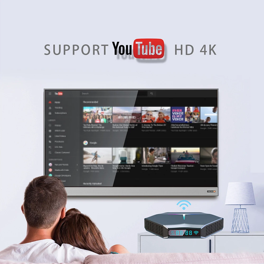 

A95X F4 2,4G/5G WiFi US/EU 8K RGB 2/4G Android 11 S905X4 16/32/64/128G