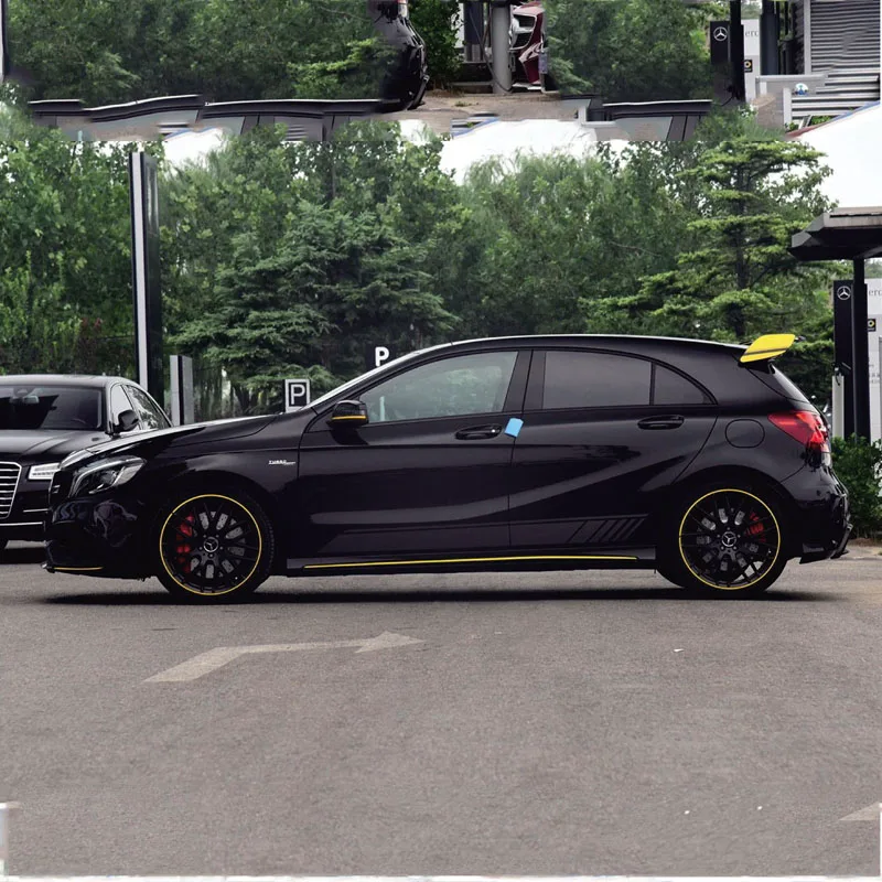 

sport auto stickers For Mercedes-Benz AMG A 45 4MATIC Door Side Body Decor Sticker Auto Accessories