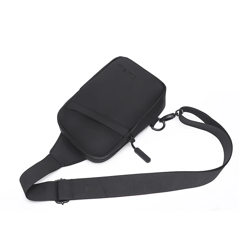 

Chest Fashion Men Bag Crossbody Pouch Nylon Waterproof Waist Pack Anti-Theft Outdoor Phone Pouch Purse Men Short Travel Bags