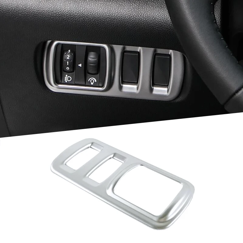 Углеродное волокно/серебро передних светильник кнопка включения лампы