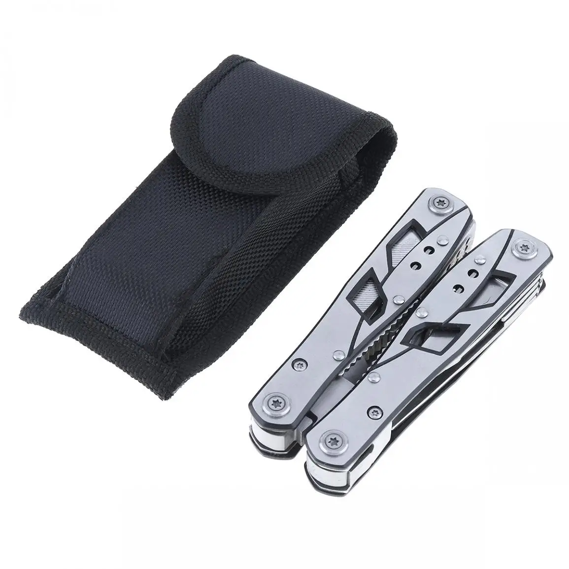 Многофункциональные складные мини плоскогубцы ножницы шлицевая отвертка Phillips