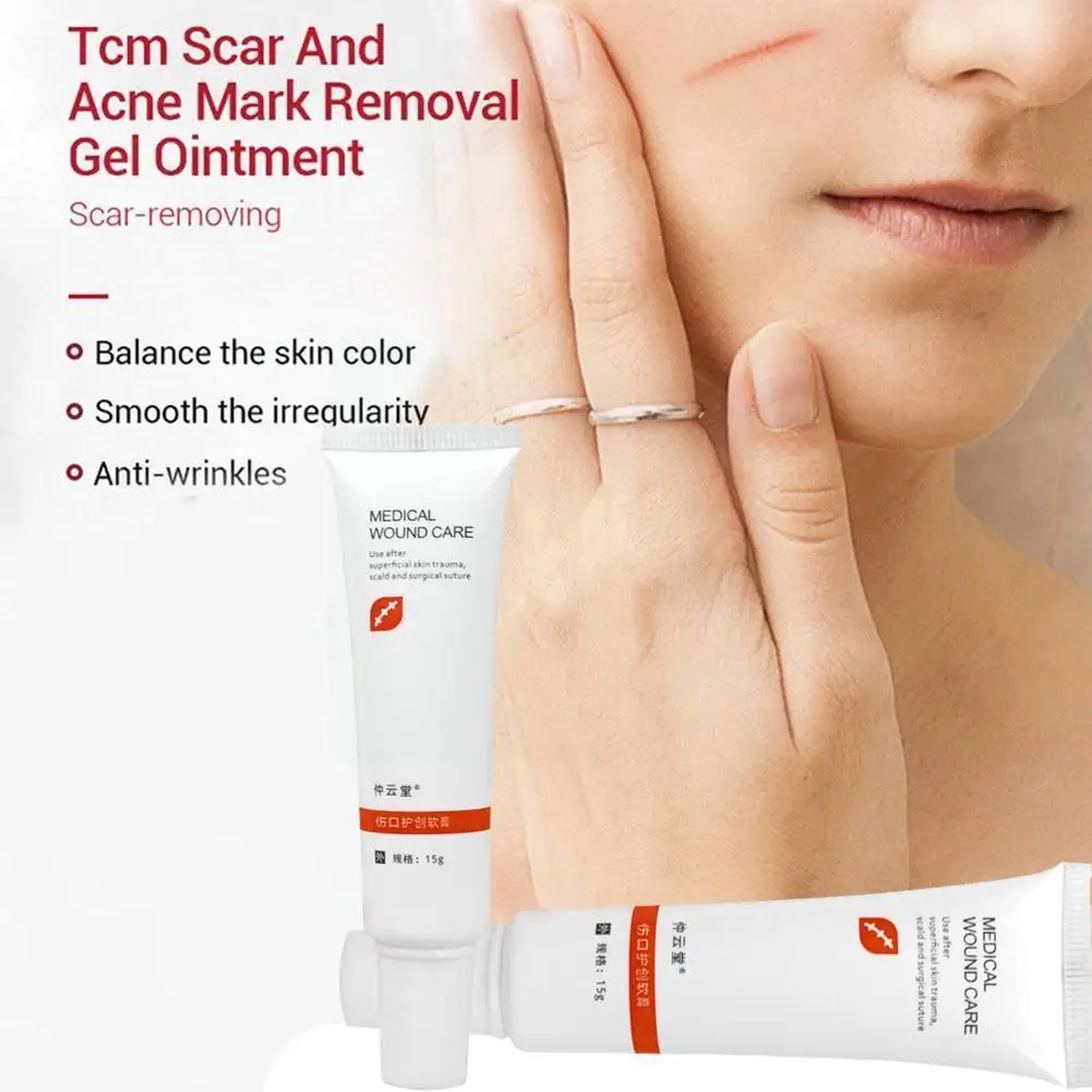 

Женский крем для шрамов Tcm, ожоги, хирургический Крем для лечения растяжек, Осветляющий фотографический крем 15 г, восстанавливающий крем для...