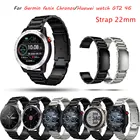 Ремешок для часов из титанового сплава, 22 мм браслет для Garmin Fenix ChronosVivoactive 4CAME 2Huawei Watch Gt2 462 ProGt 2EWatch3
