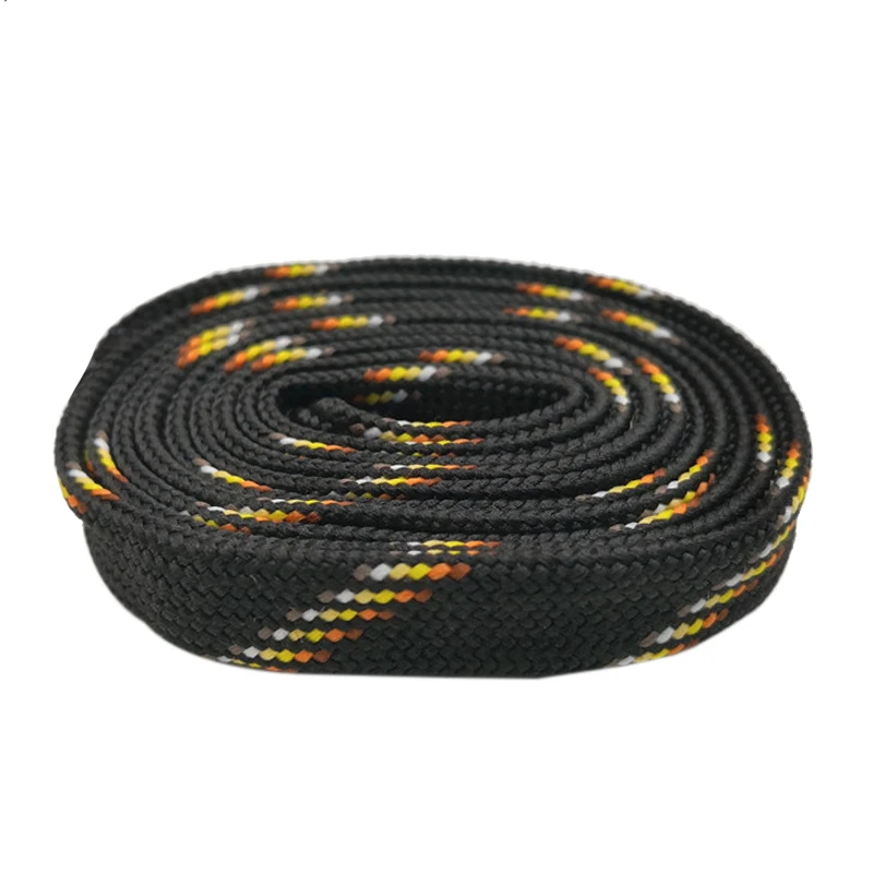 

Weiou Athletic Laces Cap Pants Rope Belt High Quality Sports Casual Shoelace Striped Cross Grain Sneakers Bootlace 1.1cm Width