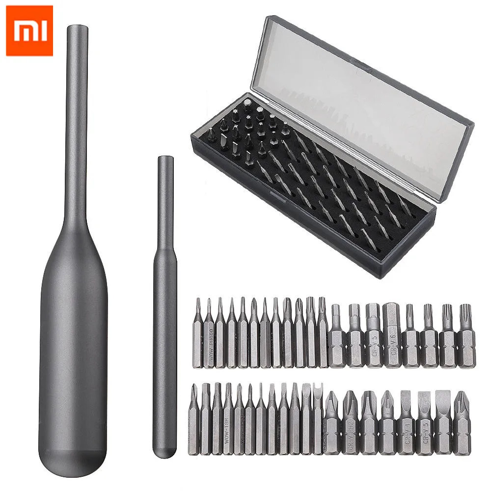 Черный Xiaomi mijia Wowstick IMEZING FZ 42 в 1 Набор отверток портативная прецизионная многофункциональная отвертка инструменты для ремонта - Цвет: Черный