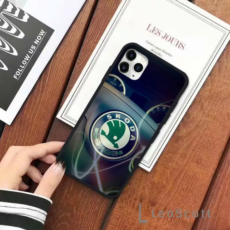

car Skoda Phone Case for iPhone 11 12 mini pro XS MAX 8 7 6 6S Plus X 5S SE 2020 XR