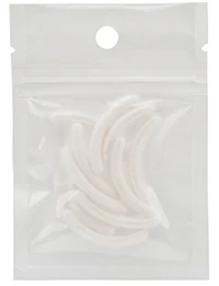 White 1 bag 10 шт. Сменные бигуди для ресниц Сменные силиконовые подушечки для макияжа инструменты для завивки ресниц Сменные накладки - Цвет: White 1 bag