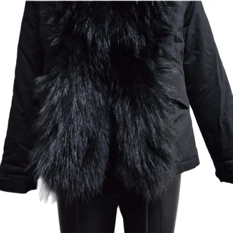 Рисунок 4 - Большая передняя отделка мехом енота