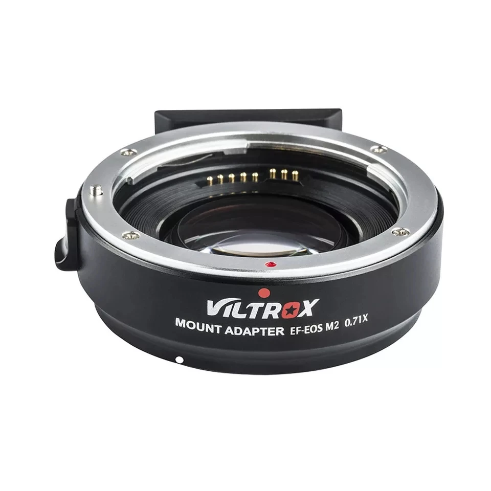 Viltrox EF EOS M2 адаптер для усиления фокусного расстояния с автофокусом 0.71x Canon mount lens to