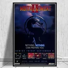 Mortal Kombat, настолько реальный, что это больно, художественные игровые плакаты и принты, Картина на холсте, декоративная картина для домашнего декора