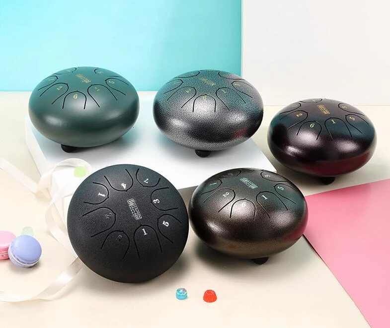 5 дюймовый барабан с язычком 6 тоновый мини фотобарабан барабан|Барабан| |