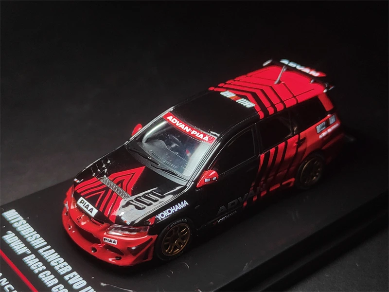 

Inno 1/64 Lancer Evolution IX Wagon ADVAN DieCast EVO IX Model Car Collection Limited Edition